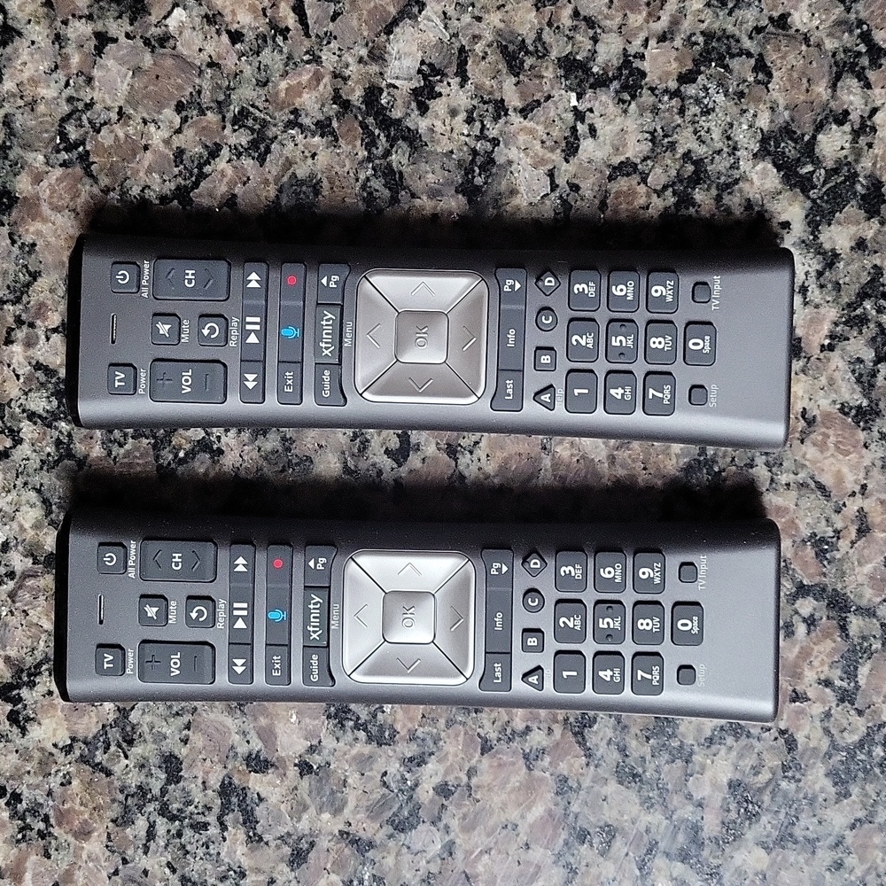 Xfinity lot of 2 gently used working remote controls  XR11